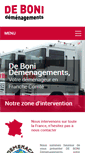 Mobile Screenshot of deboni.fr